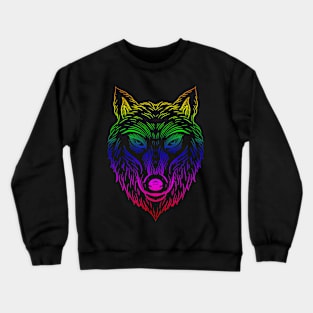 Pride Wolf LGBTQIA Crewneck Sweatshirt